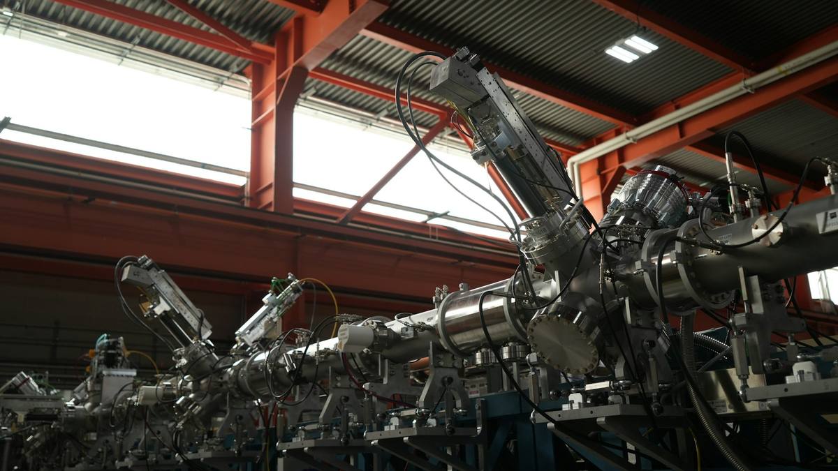 Checking the production line and process behind a quotation on site at the factory