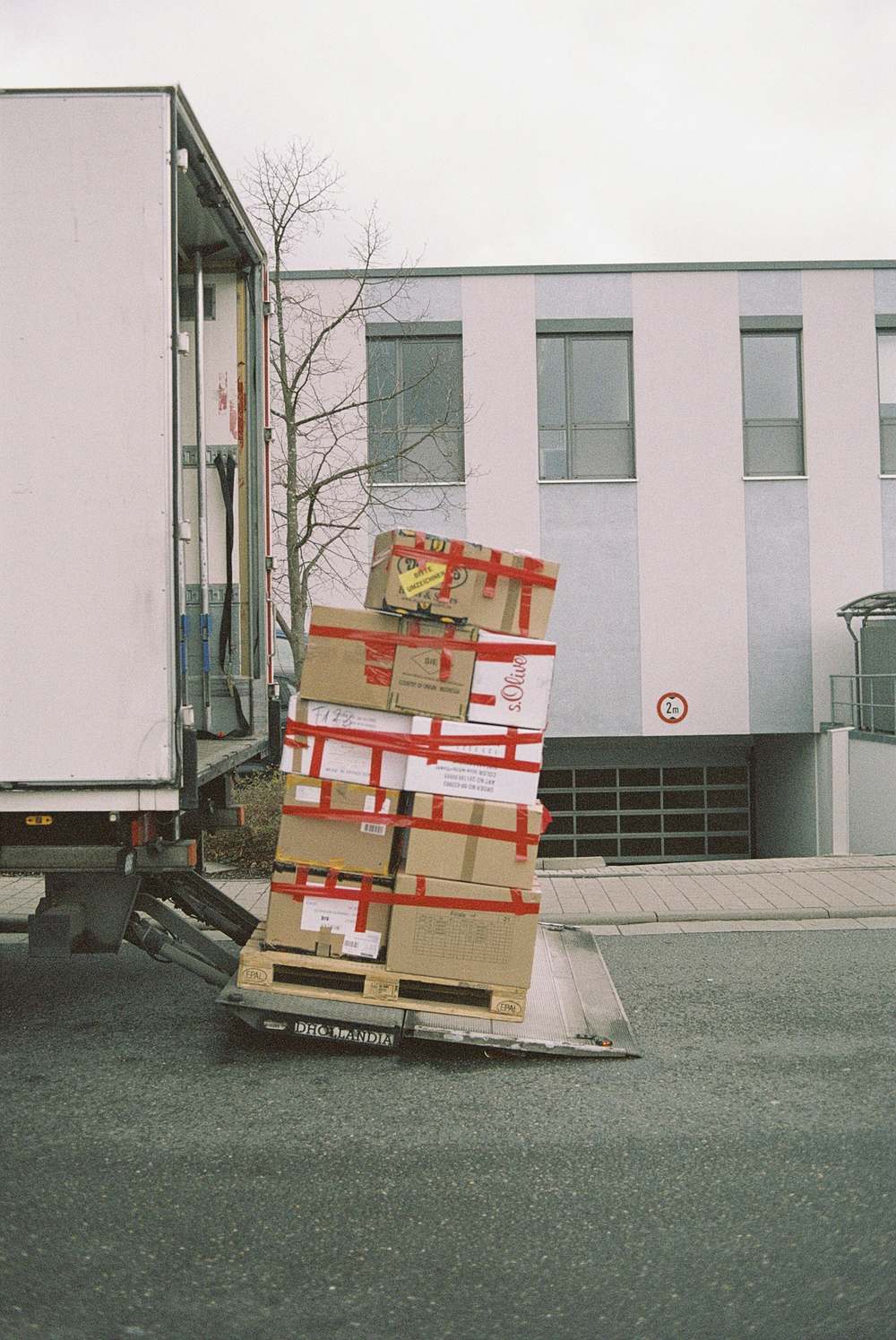 Gebündelte Waren in einem Yiwu-Exportlager