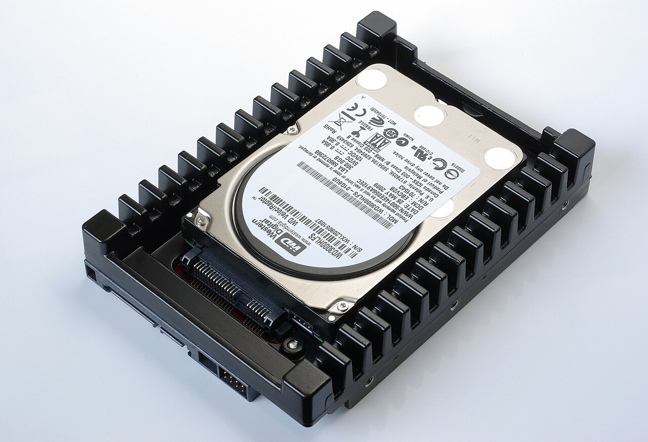 Enterprise hard drives — where 90 days of surveillance footage is stored
