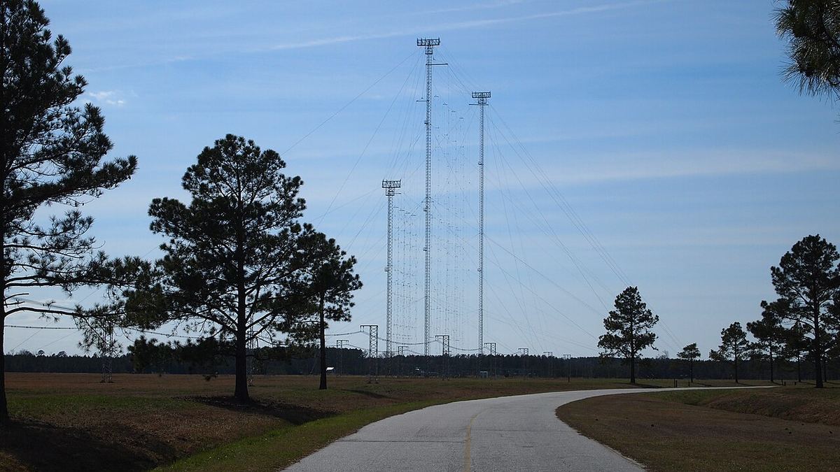 Broadcast antenna towers — the transmission end of an FM radio project