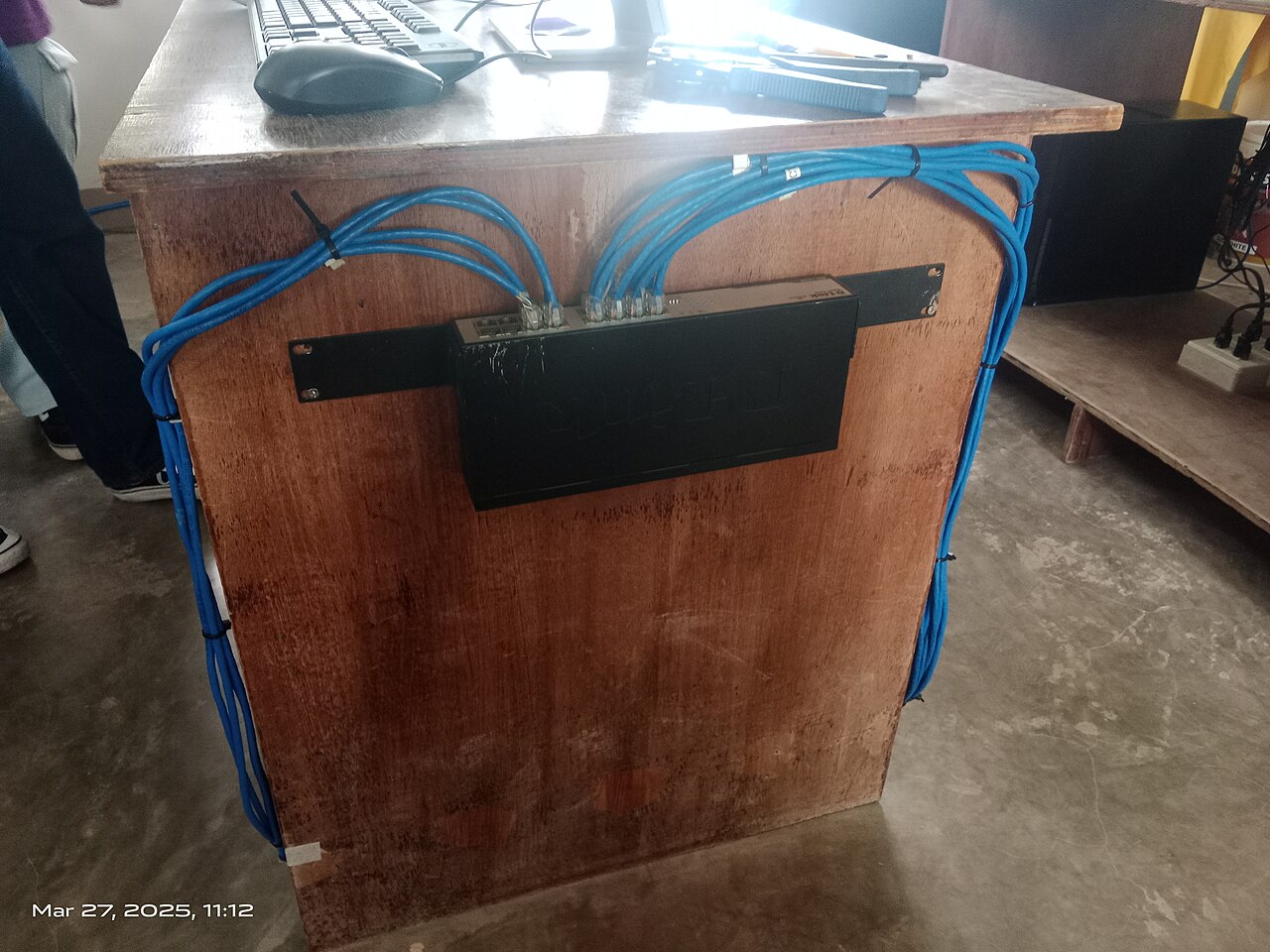 Ethernet network switch — the access layer of the hotel network