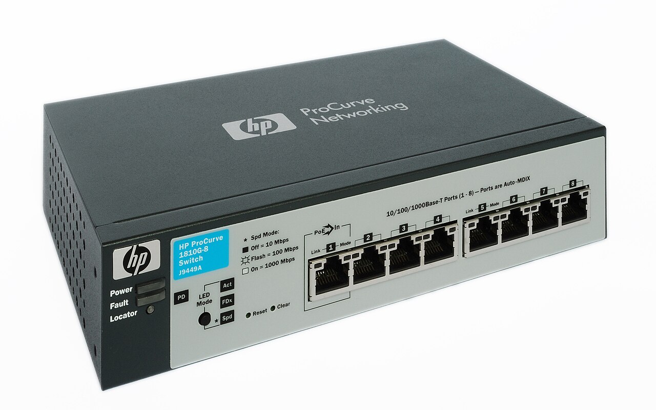Switches and network hardware with regulatory labels