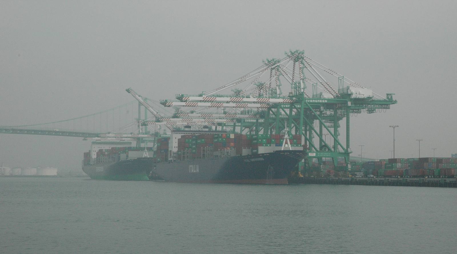 Container terminal in the United States